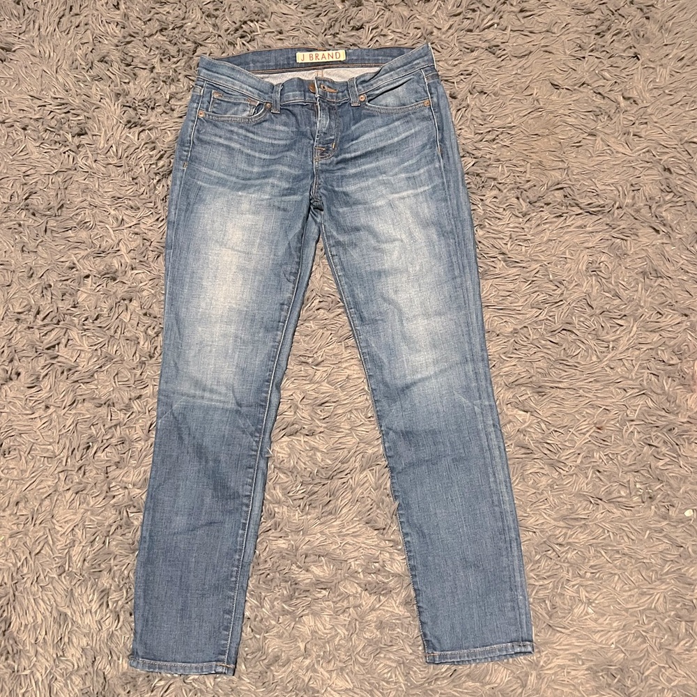 J Brand Mid / Low Rise Skinny Jeans